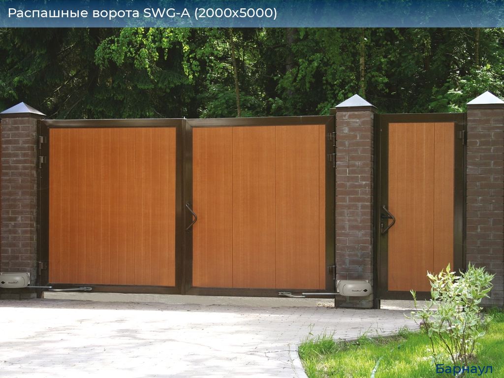 Распашные ворота SWG-A (2000х5000), barnaul.doorhan.ru